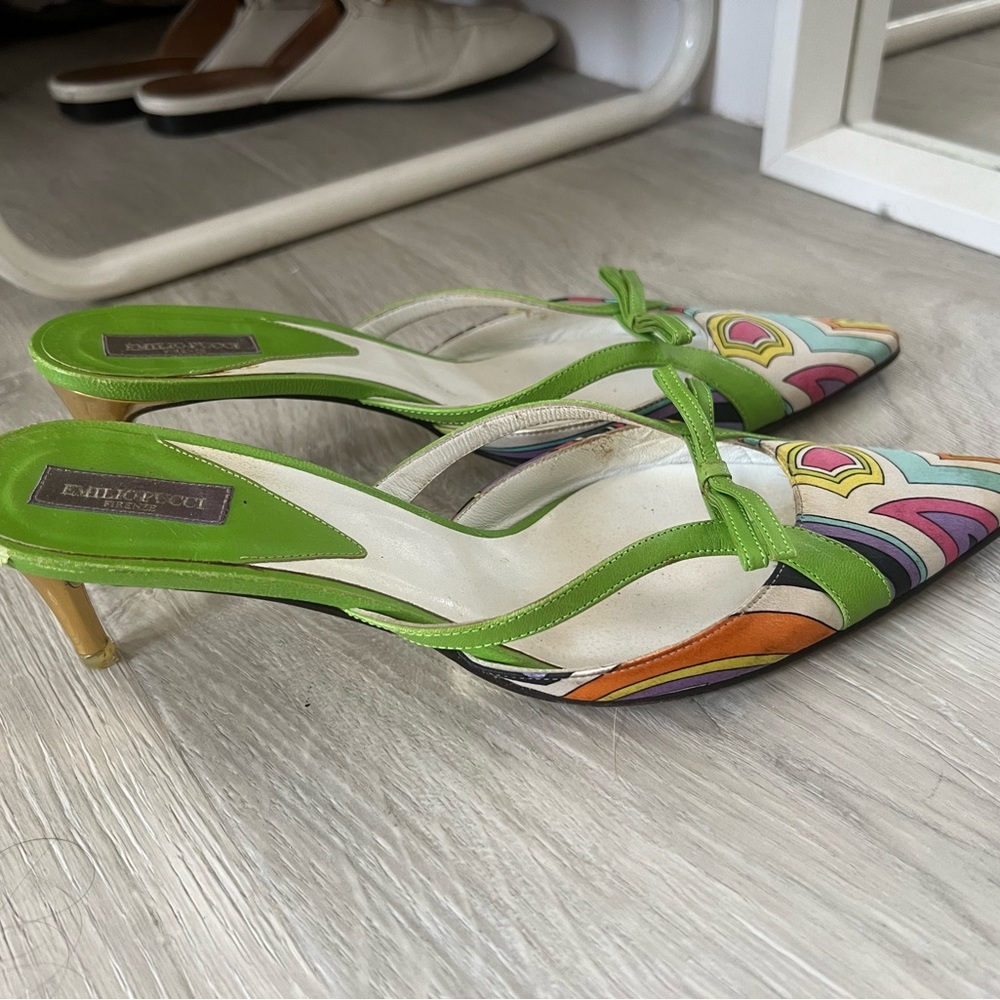 emilio pucci kitten heels - Picture 2 of 3